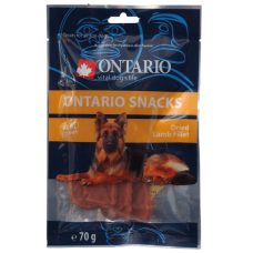 Gardums suņiem : Ontario Dry Lamb Fillet, 70 g