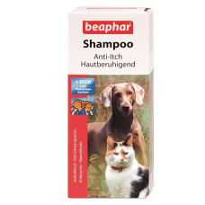 Šampūns dzīvniekiem : Beaphar Anti Itch Shampoo for Dog Cat 200ml, pret ādas niezi