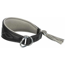 Kakla siksna : Trixie Active Comfort collar for greyhounds, XS–S: 24–31 cm/50 mm, black/grey.