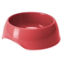 Bļoda dzīvniekiem, plastmasa - Dog Fantasy Plastic Bowl, red, 23.5cm, 1300ml