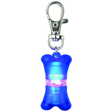 Atstarojošs piekariņš : Trixie Flasher for dogs, 2×4cm, blue