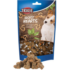 Gardums suņiem : Trixie Insect Hearts with mealworms, 80 g