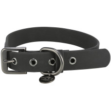 Apkakle suņiem : Trixie CityStyle collar, PVC, L–XL: 50–57 cm/30 mm, black