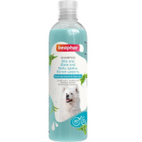 Šampūns suņiem - Beaphar White Coat Shampoo Dog, 250ml