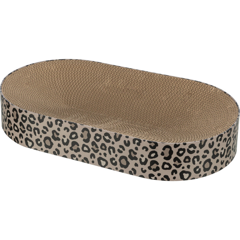 Nagu asināmais - Trixie Leo scratching bed, cardboard, catnip, 63 × 10 × 35 cm