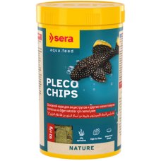 Barība plānu čipsu veidā samiem - Sera Pleco Chips 250 ml (92g)