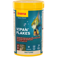 Pārslveidīga barība dekoratīvajām zivīm - Sera Vipan Flakes 250ml (60g)