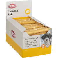 Gardumi suņiem - Trixie Chew Roll with Cheese Flavor, 12 cm, 22 g (100 gab)