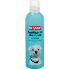 Šampūns suņiem : Beaphar Pro Vitamin Shampoo white, 250 ml