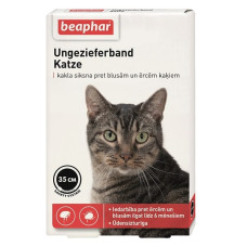 Kaklasiksna pret blusām, ērcēm kaķiem, siksna : Beaphar Ungezieferband, 35 cm, vet. produkts