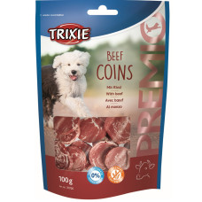 Gardums suņiem : Trixie Premio Beef Coins, 100 g