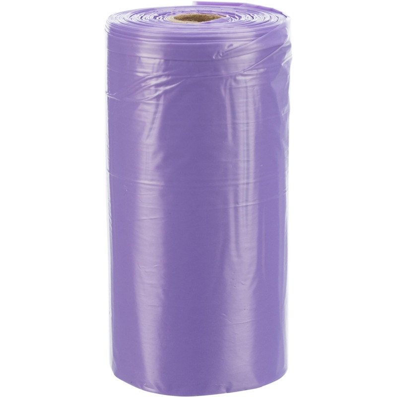 Maisiņi : Trixie Dog Pick Up dog dirt bags with lavender scent, M, 4 rolls of 20 pcs, lilac