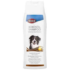 Šampūns suņiem : Trixie Coconut oil shampoo, 250 ml, ar kokosriekstu eļļu
