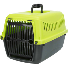 Transportēšanas bokss dzīvniekiem: Trixie Capri XS transport box, XS: 26 × 25 × 39 cm, anthracite/green (up to 4kg)