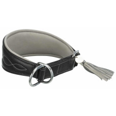 Kakla siksna : Trixie Active Comfort collar for greyhounds, S: 27–35 cm/55 mm, black/grey.