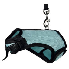 Krūšu siksna žurkām : Trixie Soft harness with leash, rats, 12–18 cm, 1.20 m