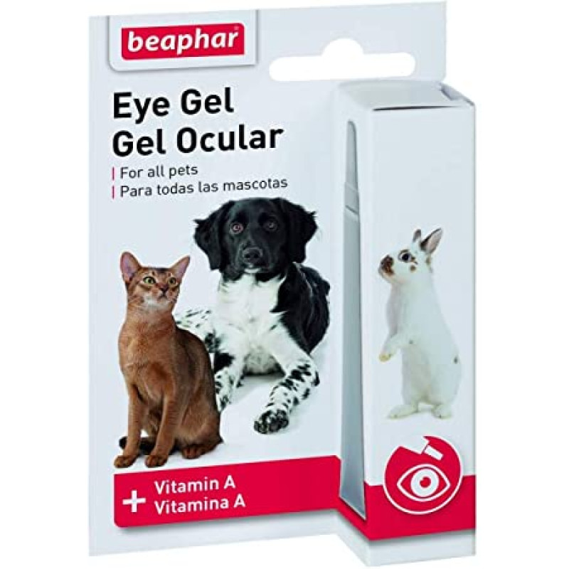 Acu kopšanas līdzeklis : Beaphar Eye gel, 5ml 