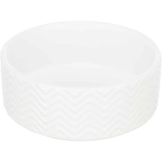 Bļoda dzīvniekiem, keramika : Trixie Bowl, ceramic, 0.4 l/ø 13 cm, white