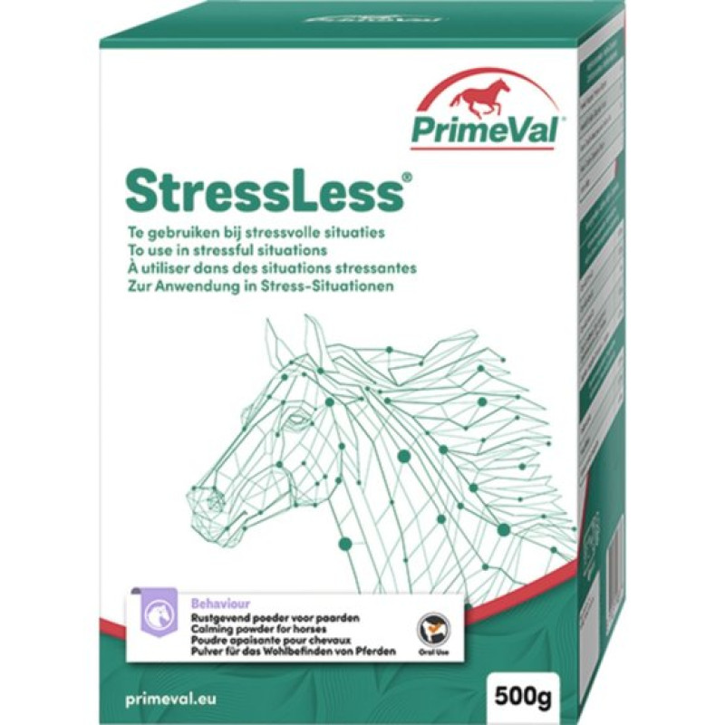 Zirgu piedevas : PrimeVal Stress Less Powder 500 gr