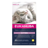 Sausā barība kaķēniem - Eukanuba CAT KITTEN HEALTHY START Chicken 2 kg