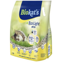 Ekoloģiskie pakaiši kaķu tualetēm - Tofu Gimborn Biokats ECO Light EXTRA 5L