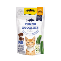 Gardumi kaķiem - GimCat Crunchy Snacks Salmon Tuna & Courgette 50g