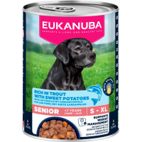 Konservi suņiem - Eukanuba CAN LC SR AB TRUT&SWPT 400 gr