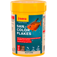 Barība zivīm - Sera San Color Flakes 100 ml (22 g)