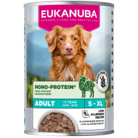 Konservi suņiem — EUKANUBA Special Care wet food for adult dogs, Mono-Protein Lamb 400 gr