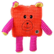 Plīša rotaļlieta : Be Fun Calypso Square Bear, orange, 12.5 cm