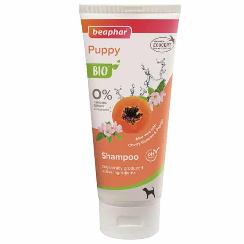 Šampūns kucēniem – Beaphar Bio Puppy Shampoo, 200 ml
