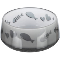 Bļoda dzīvniekiem, plastmasa : Trixie Lovely Cat bowl, plastic, 0.3 l/ø 12 cm
