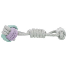 Rotaļlieta suņiem : Trixie Playing Rope with Woven:in Ball ø 6 cm/23 cm