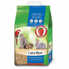 Dabīgie granulu pakaiši : Plaček Kočkolit Cats Best JAHODA 10l/5.5kg