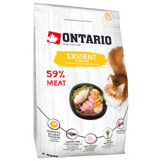 Sausā barība kaķiem - Ontario Cat Exigent, 400 gr