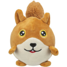 Plīša rotaļlieta : Trixie Squirrel, round, plush, 13 cm