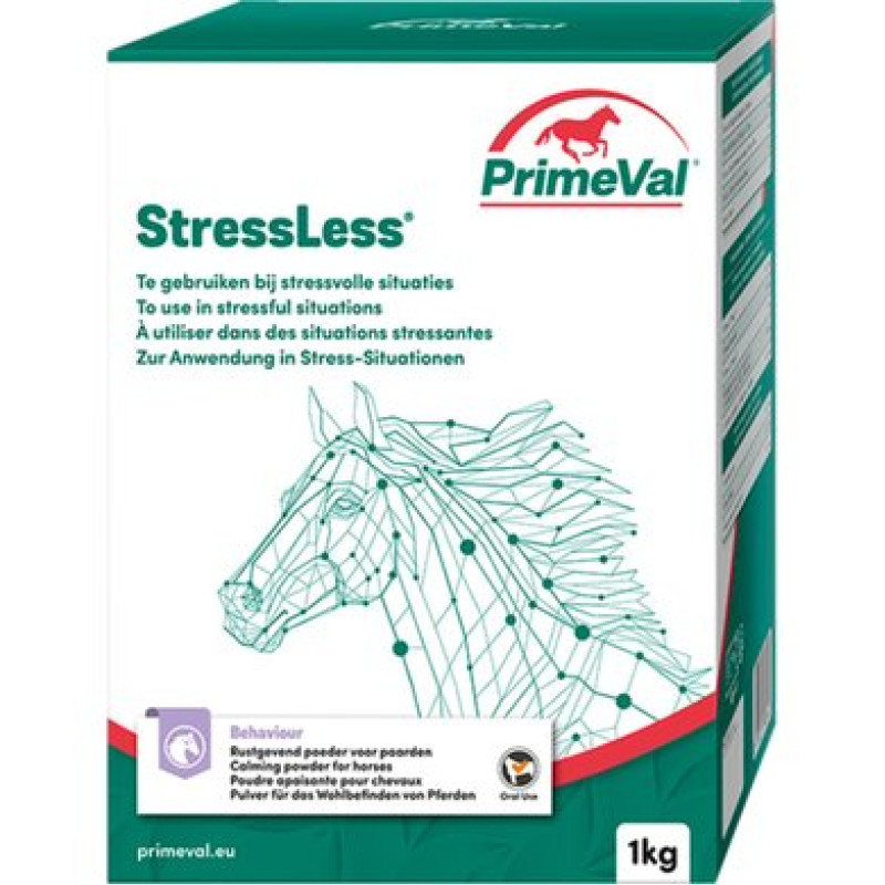 Zirgu piedevas : PrimeVal Stress Less Powder 1kg