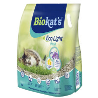 Ekoloģiskie pakaiši kaķu tualetēm - Tofu Gimborn Biokats ECO Light Spring Blossom 5 L