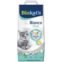 Smiltis kaķu tualetei - Biokats Bianco Fresh, 5 kg