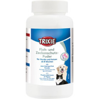 Līdzeklis pret blusām, ērcēm - Trixie Flea and tick protection powder, 150 g