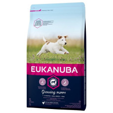 Корм для щенков - Eukanuba Puppy & Junior, Small, Chicken 2kg