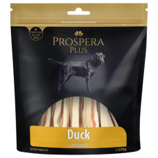 Gardums suņiem – Prospera Plus Duck Sandwich, 230 g