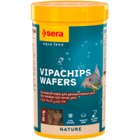 Barība plānu čipsu veidā dekoratīvajām zivīm - Sera Vipachips 250ml (90g)