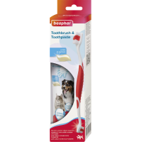Zobu pasta + zobu birste Beaphar TOOTH COMBIPACK