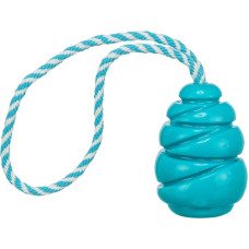 Rotaļlieta suņiem - Trixie Super Strong jumper, with rope, TPR, 36.5 cm/7.9 cm