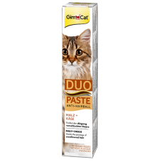 Vitaminizēta pasta kaķiem : GimCat Anti Hairball Duo Paste, Cheese, 50 g
