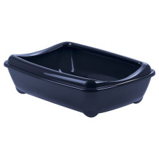 Kaķu tualete : Magic Cat Litter Tray with rim Economy 42*31*13cm, blue