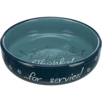 Bļoda dzīvniekiem, keramika - Trixie Ceramic Bowl for short nosed Breeds, 0.3l / 15cm