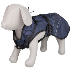 Apģērbs suņiem : Trixie Duo coat with harness, L: 55 cm, blue