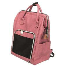 Mugursoma dzīvnieku transportēšanai : Trixie Ava backpack, 32 × 42 × 22 cm, red